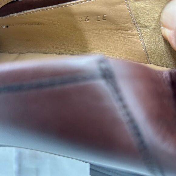 Men’s Salvatore, Ferragamo Gancini calf leather loafers size 8.5 EE made Italy - Picture 10 of 11